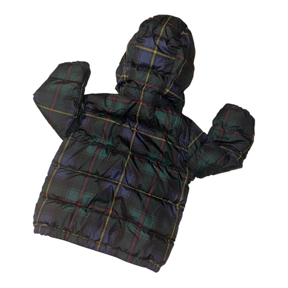 🔥 Polo Ralph Lauren Youth Kids Boys Zip Up Polo Bear Puffer Jacket Sz 4T 🔥 - Picture 3 of 6